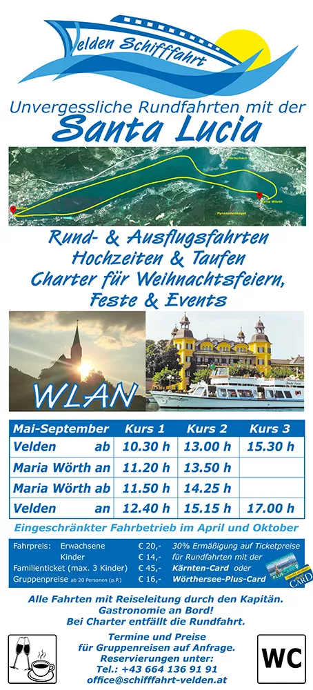 Fahrplan Santa Lucia